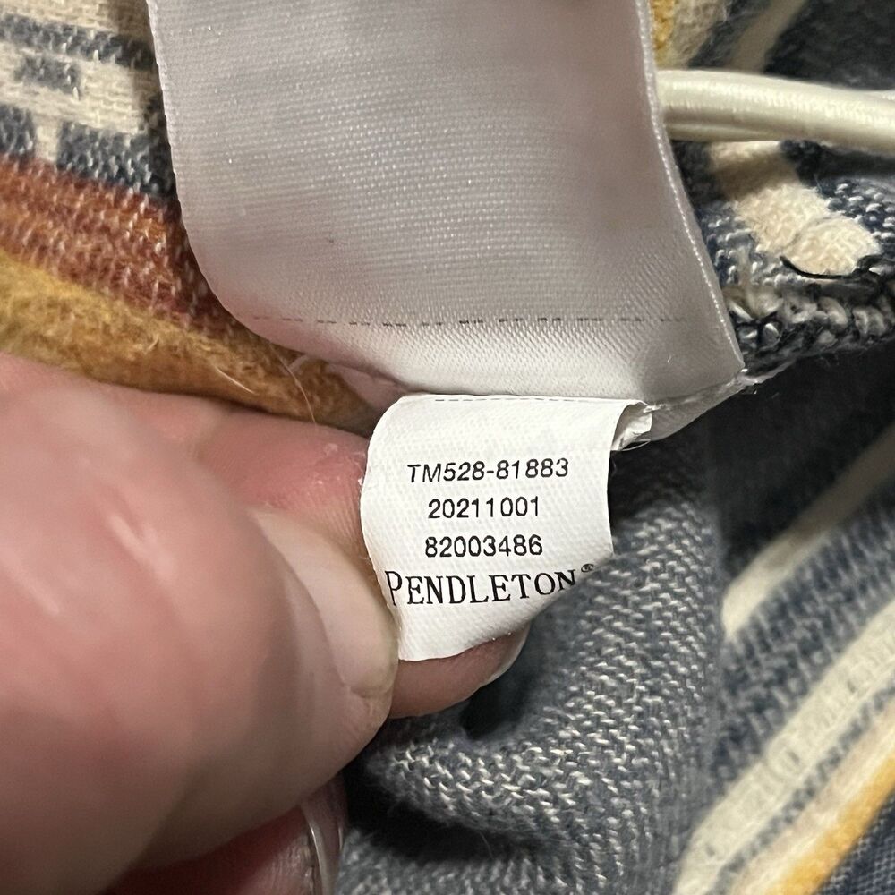 Pendleton Doublesoft Half Zip Jacket Aztec Stripe… - image 8